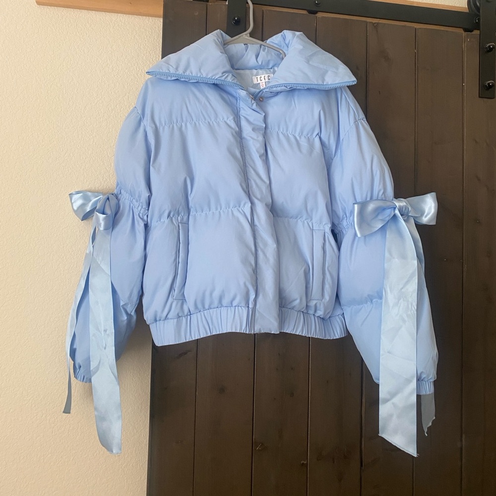 Blue Puffer Jacket